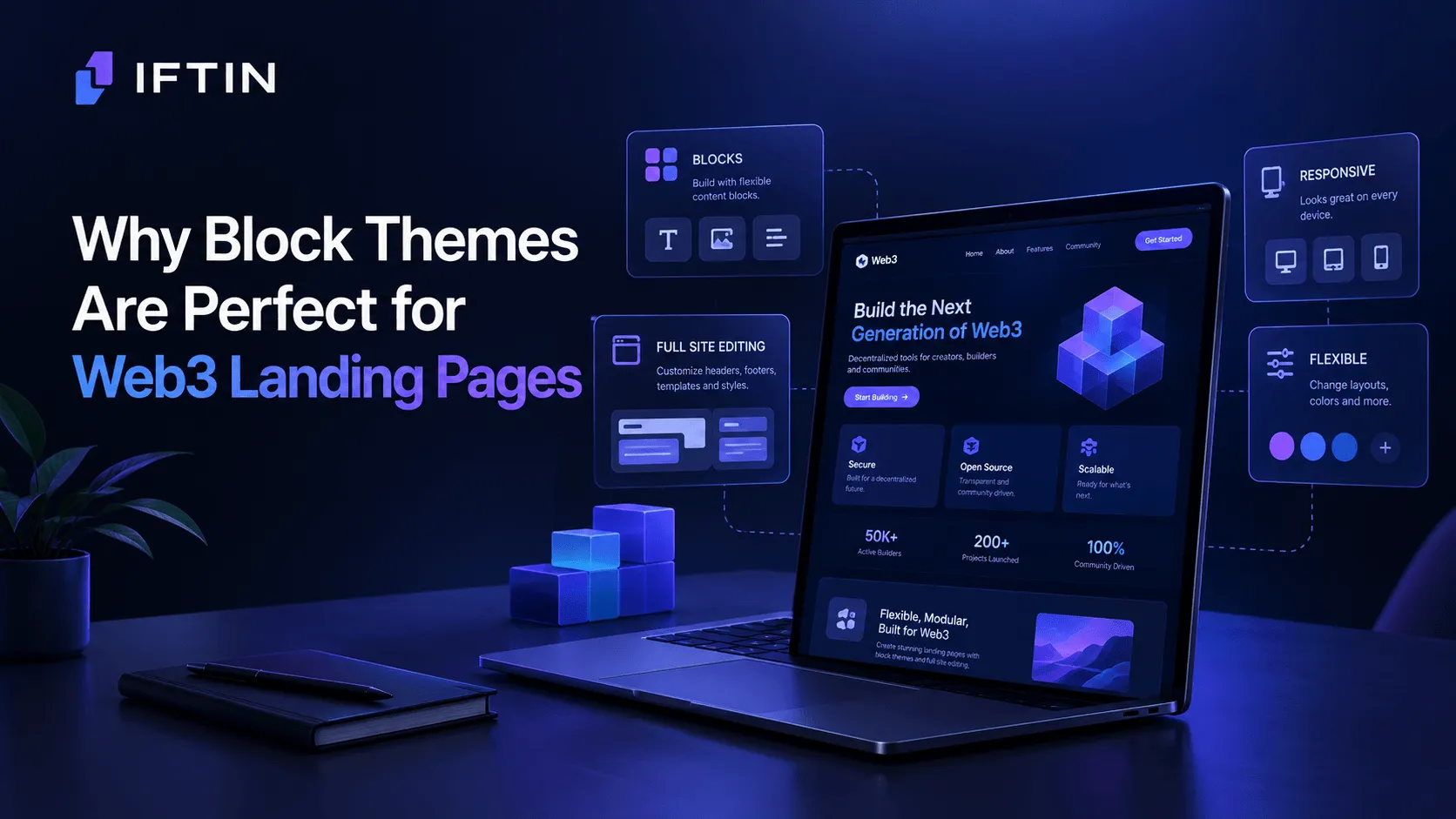 Web3 Landing Pages Block Theme Architecture