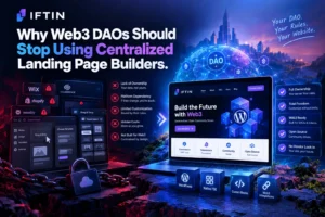 Why Web3 DAOs should stop using centralized landing page builders like Webflow and Squarespace